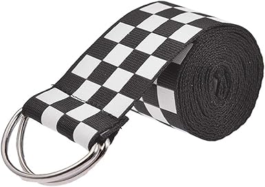 checkered belt