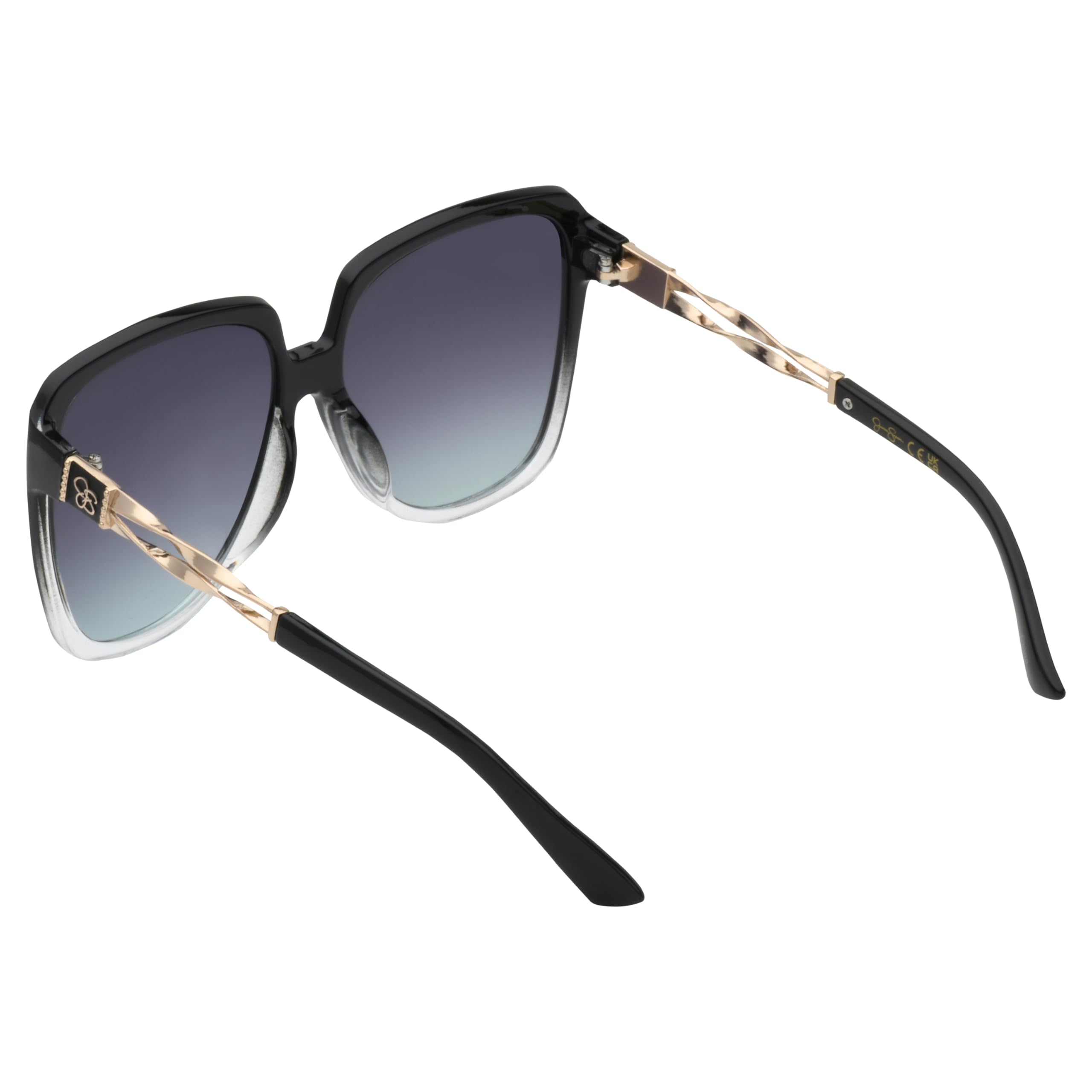 Jessica Simpson Gafas de sol ovaladas vintage atemporales y elegantes para mujer J5393