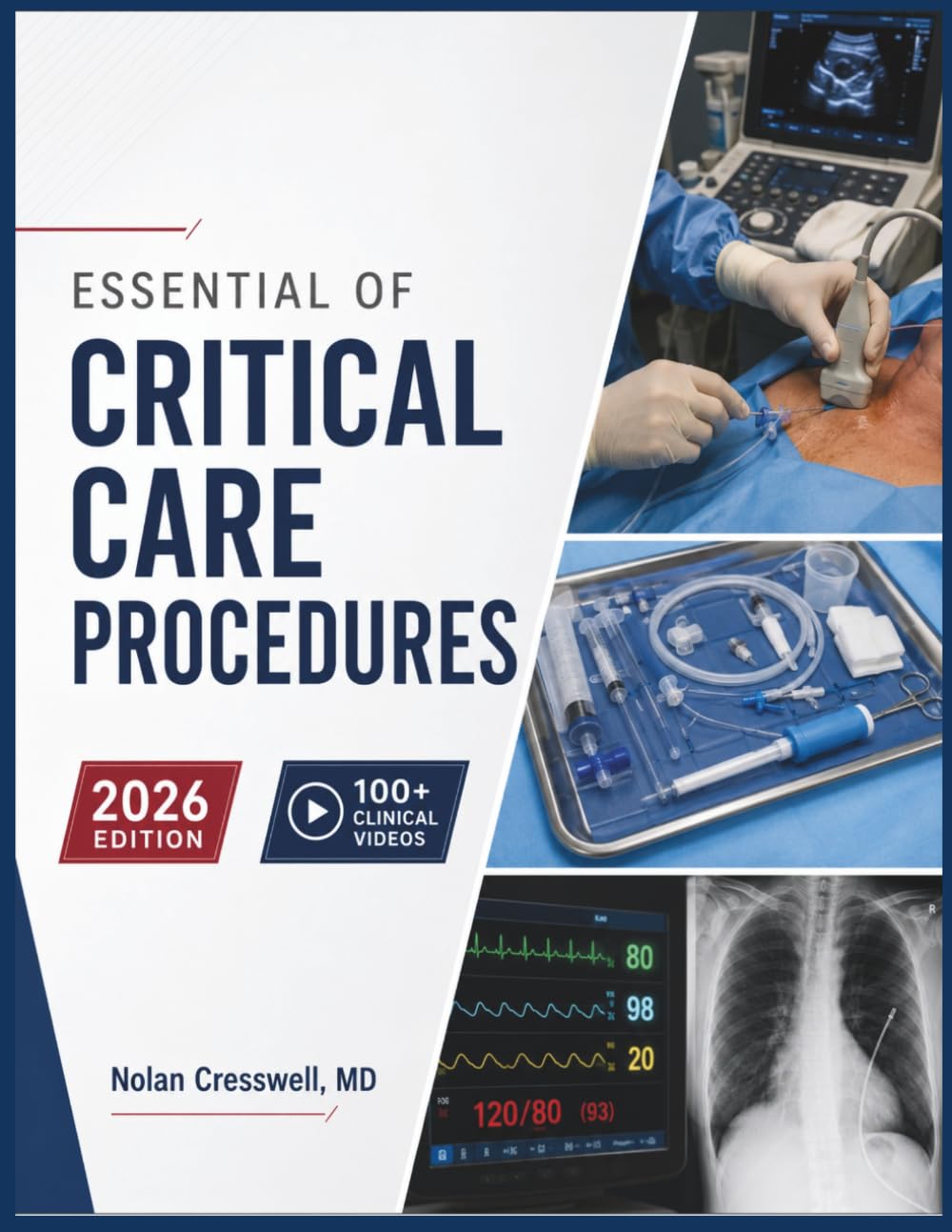 ESSENTIAL OF CRITICAL CARE PROCEDURES: The Definitive ICU Skills Guide for Clinicians