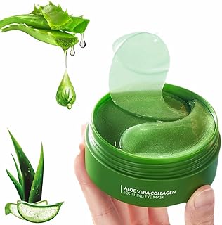 60 parches de aloe vera para debajo de los oj...