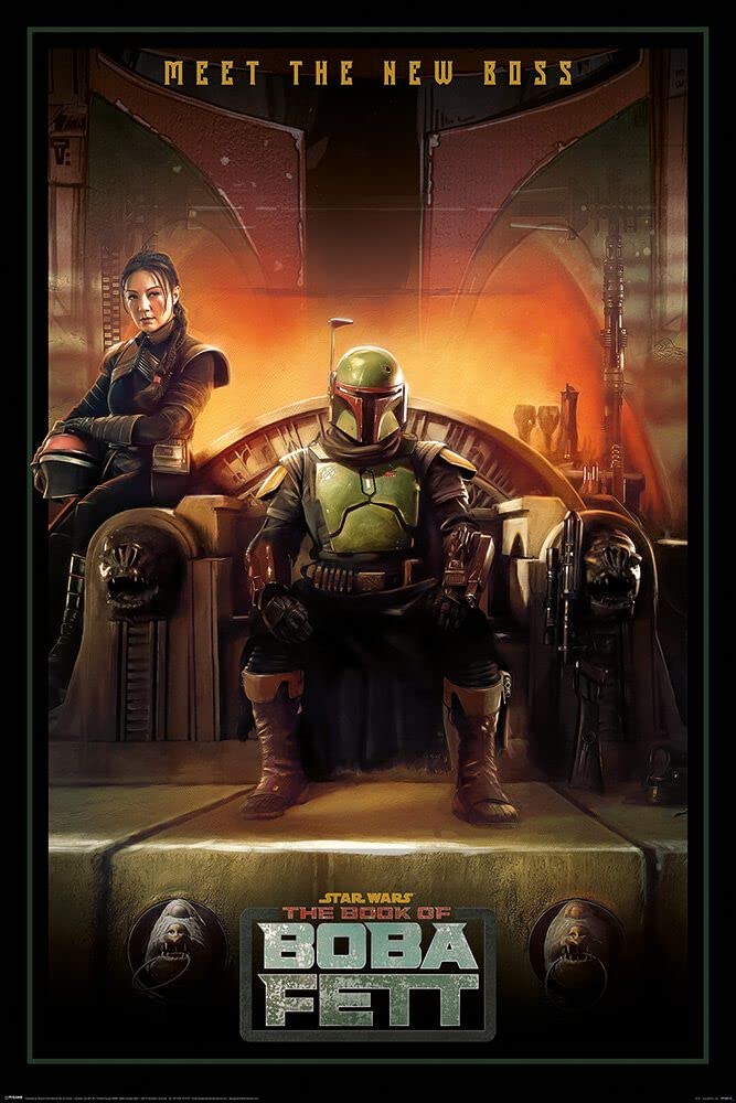 Star Wars The Book of Boba Fett Maxi Poster 61 x 91.5 cm Portrait Format