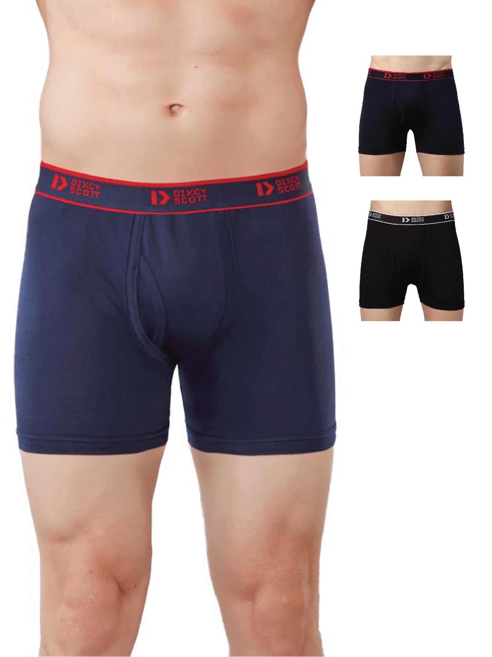 Men's Cotton Originals Trunk Snug Fit Solid Innerwear - Crazy Trunk (Pack of 3)-image-6