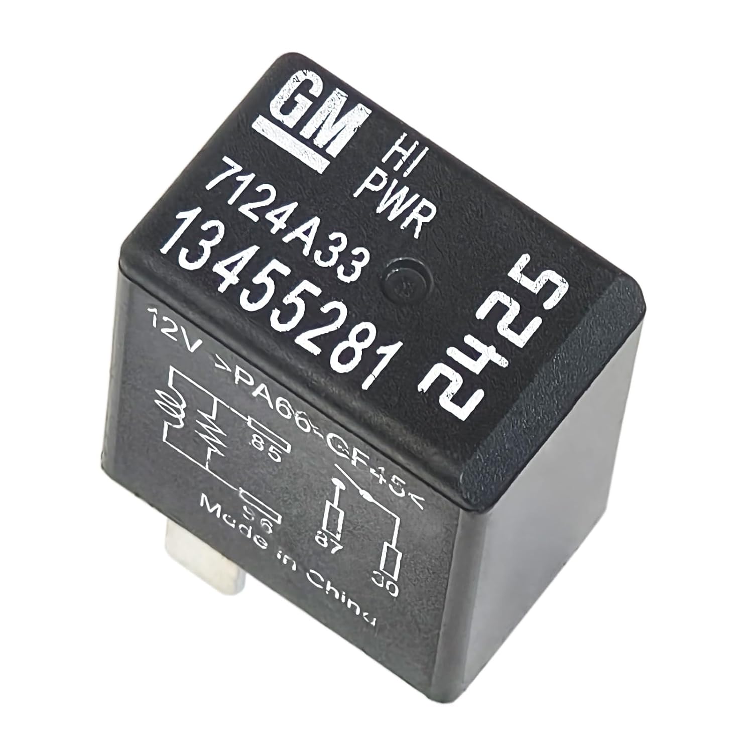 13455281 12VDC 4Pins Automotive Multi-Purpose Relay