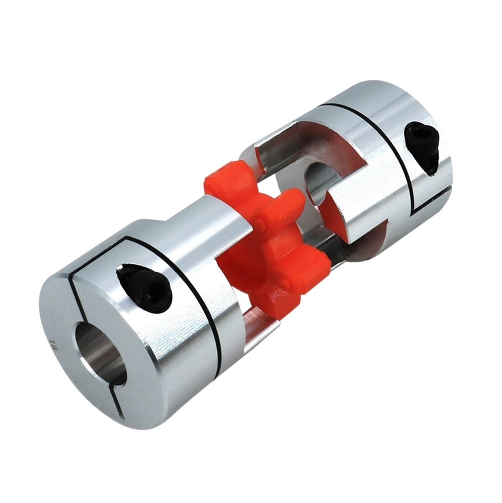 Rigid Coupling,Stainless Steel Rigid Coupling 1pcs D25L35 Coupler CNC Aluminium Plum Flexible Shaft Coupling Stepper Motor Connector(5x6.35)