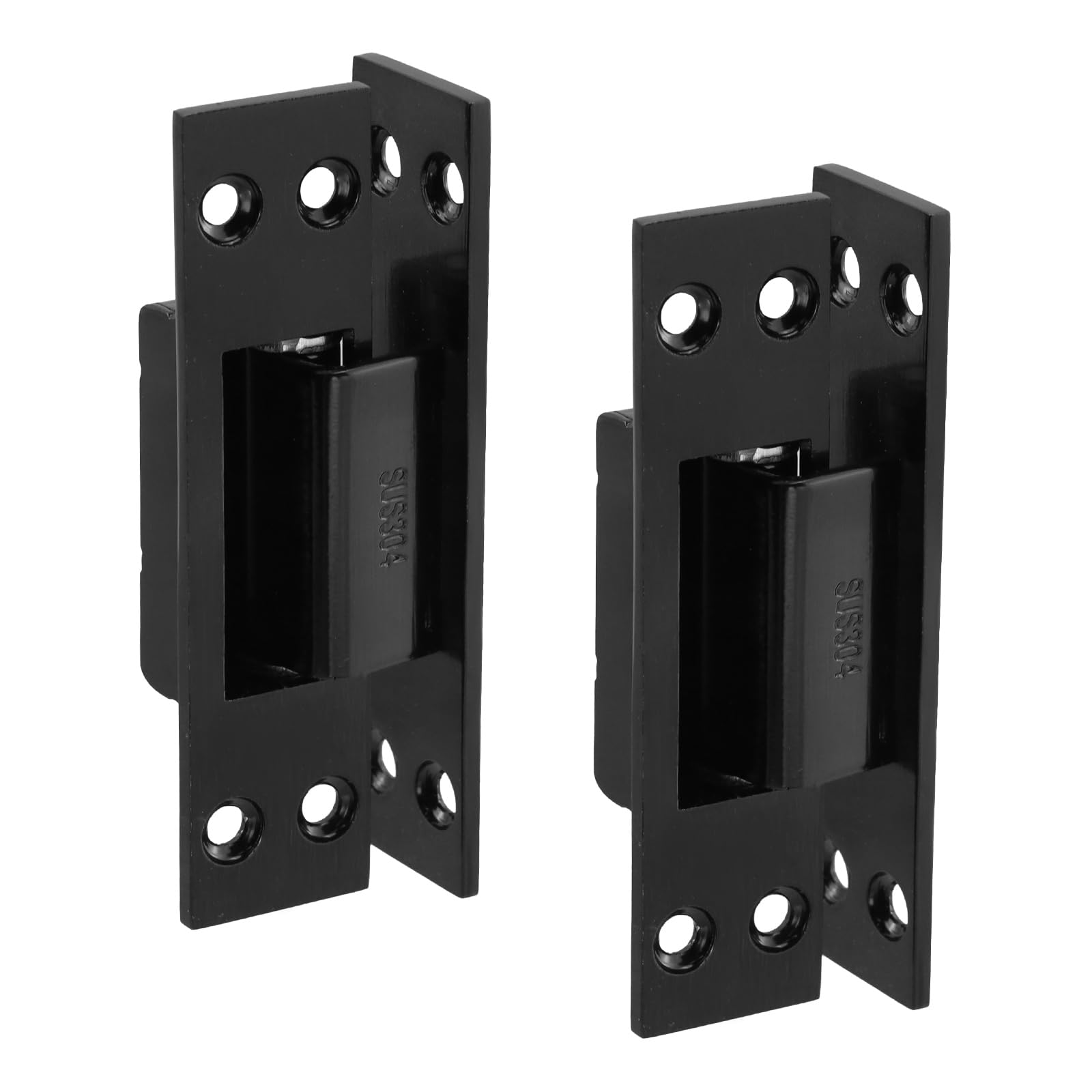 Charnière de porte cachée Antrader en acier inoxydable de 10,2 cm pour porte secrète x2