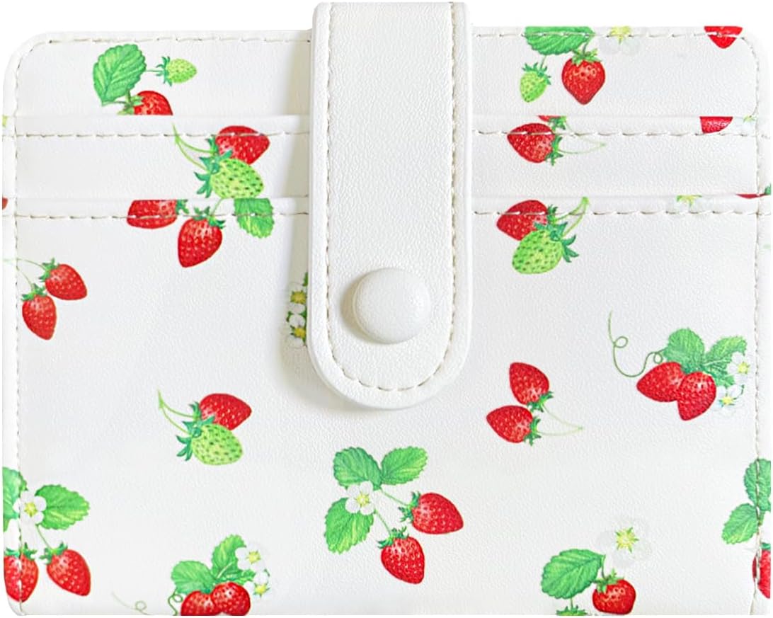 Sunwel Fashion Strawberry Purse & Mini Wallet Bundles