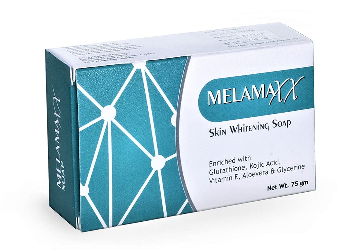 Melamaxx Skin Whitening Soap (75 Gm)