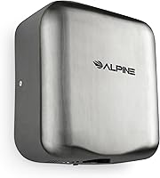Vista 1 de Acero inoxidable Alpine Hemlock alta velocidad, secador de manos comercial, 110/120V - BMC-ALP 400-10-SSB