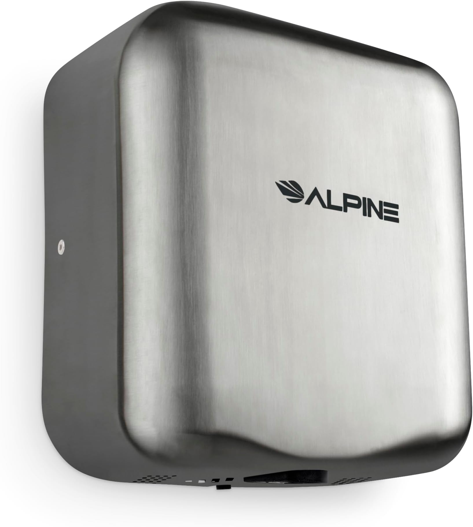 - Alpine Hemlock Hand Dryer for Bathroom - Heavy Duty Stainless Steel, Commercial High Speed Hot Air Hand Blower | 1800Watts | 110-120Volts | Quick & Easy Installation - 5 Years Coverage