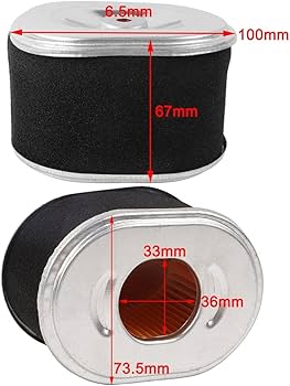 Amazon | 4 個エアフィルターエアクリーナー GX110 GX120 GX140 GX160