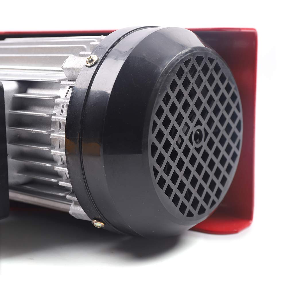 Verricello elettrico per gru, verricello motore con telecomando, fune elettriche, per ascensore, 400/800 kg