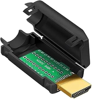 Conector de enchufe sin soldadura compatible con HDMI 2.0 Soldadura(Plastic soldering)