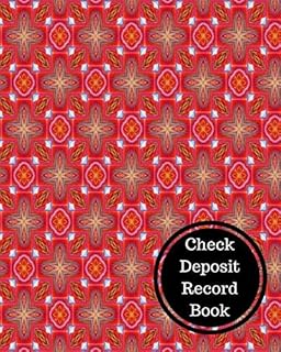 Check Deposit Record Book: Bank Deposit Book