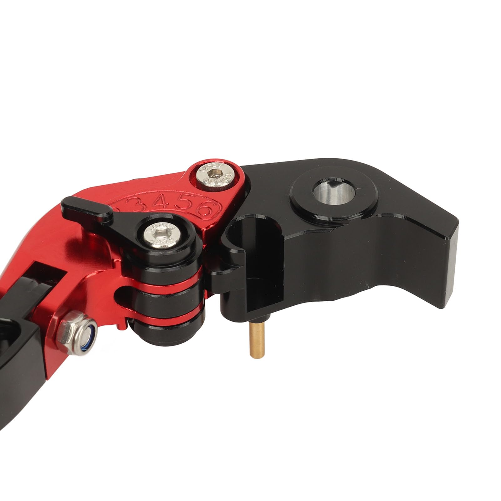 Levier de Frein D'embrayage de Moto, Leviers Pliants Réglables de Remplacement pour Streetfighter V2 (rouge)