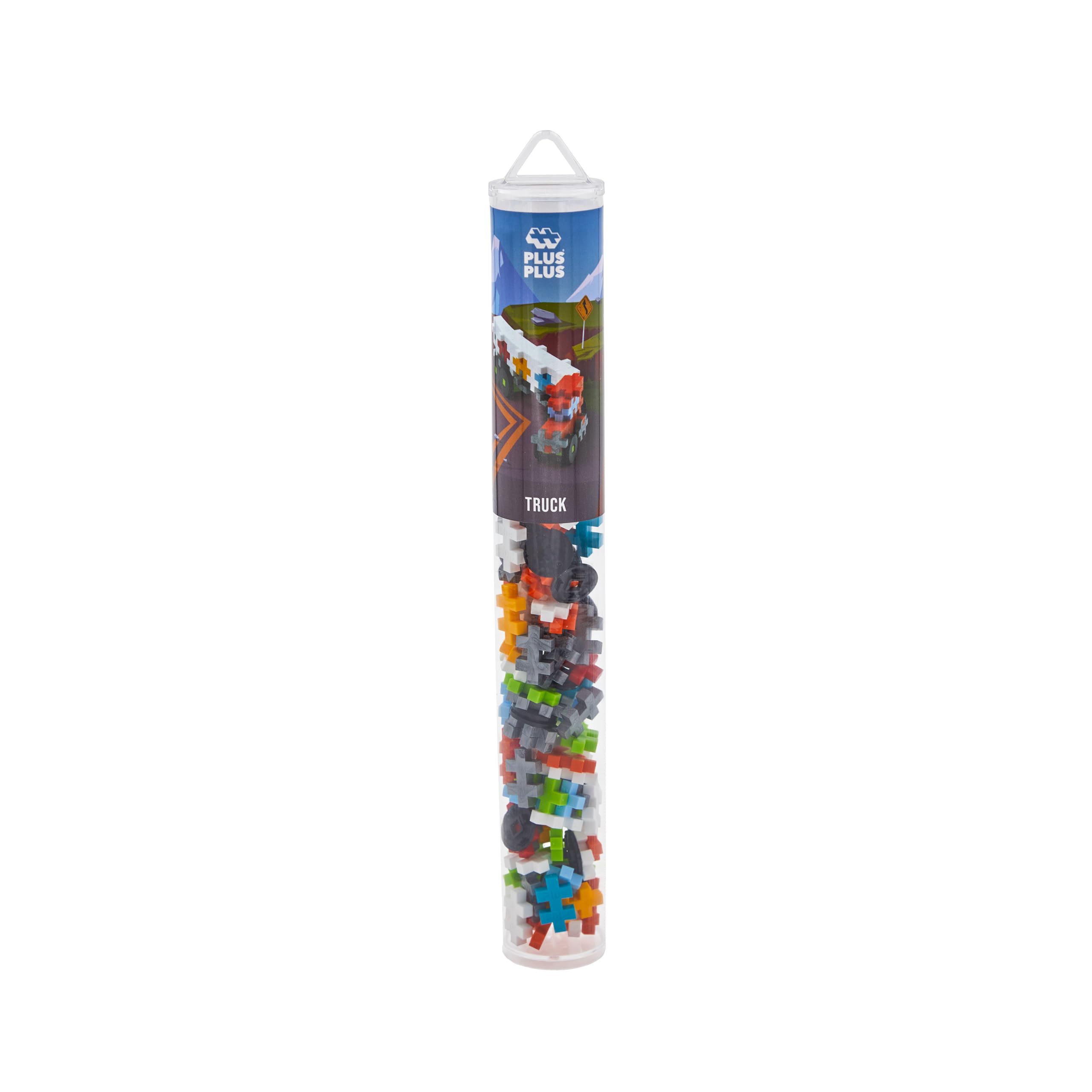 PLUS PLUS Building Blocks Toy, Kids Truck Toy, Creative Construction Learning Resources and STEM Play for Home and Travel - Image 3