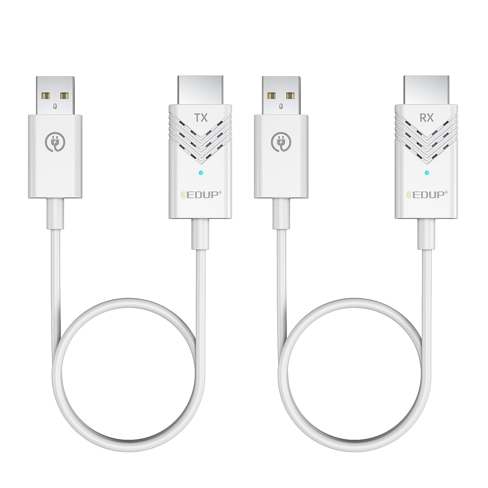 HDMI Inalámbrico 1080P, Transmisor y Receptor Plug & Play para PC, Portátil, HD TV, Smartphone, PS5 y Proyector, HDMI Wireless, Streaming de Video