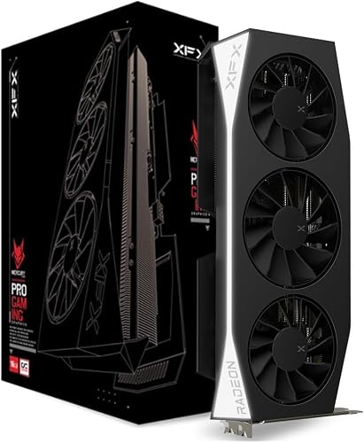 XFX Carte Graphique Mercury AMD Radeon RX 9060 XT OC Gami…