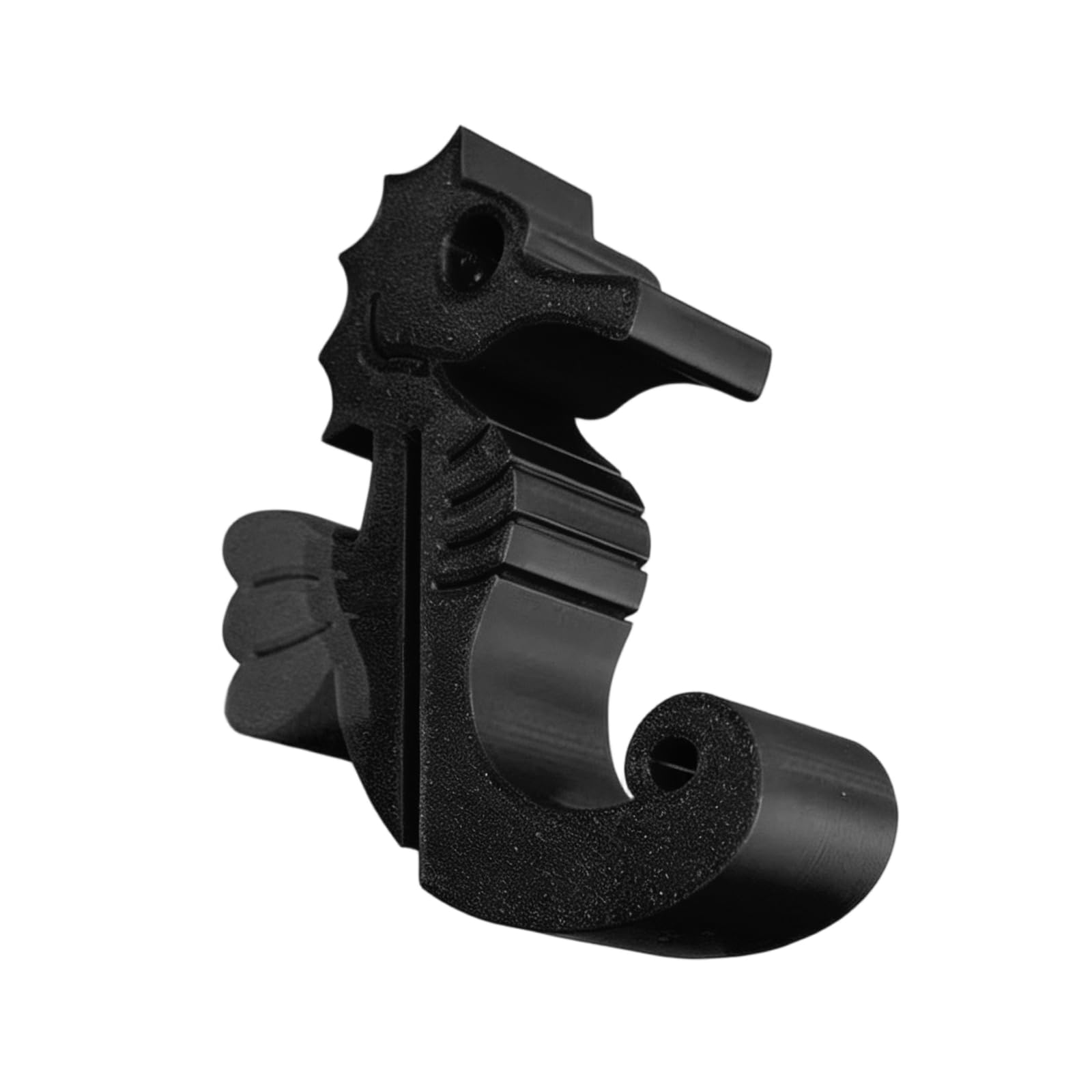 Tsophreniq Adorable Sea Horse Design Bath Hook Strong Polylactic Acid Construction Holds Up to 8Mm Glass Waterproof Bathroom Hook Polylactic Acid Bathroom
