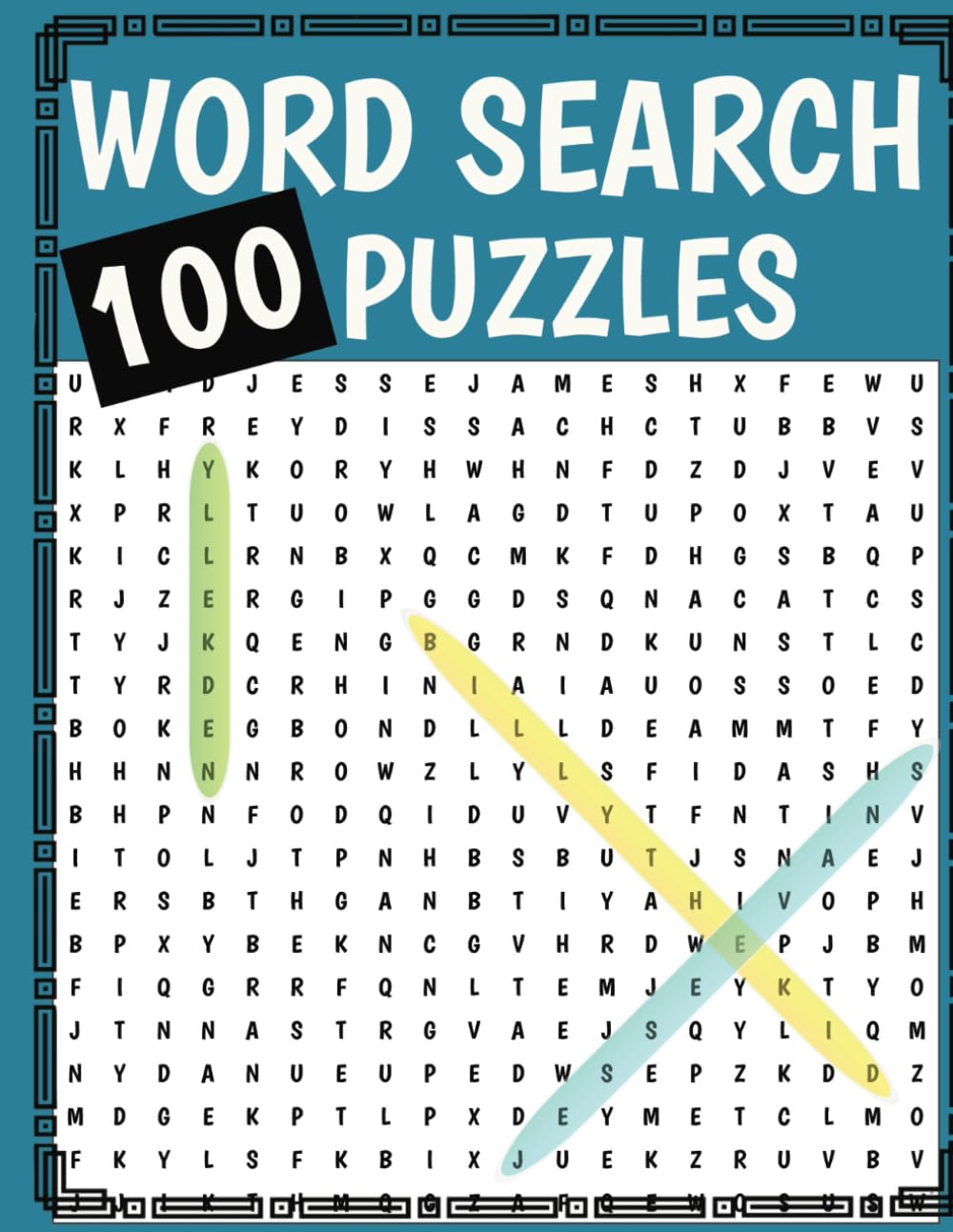 100 Word Search Puzzles: For Teens, Adults and Seniors, Word Puzzles, Find-A-Word, Fun and Relaxation