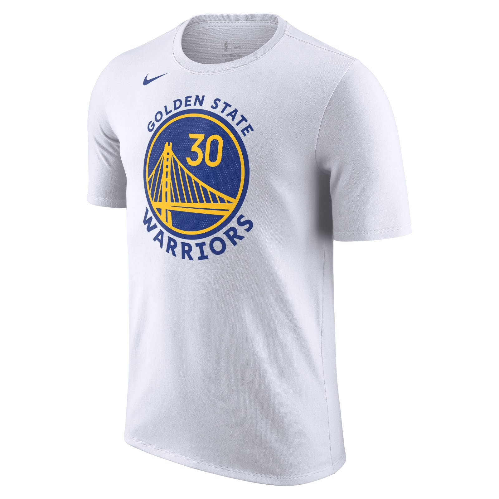 NIKE T.Shirt NBA Golden State Curry M/C DR6374-103 col Bianco