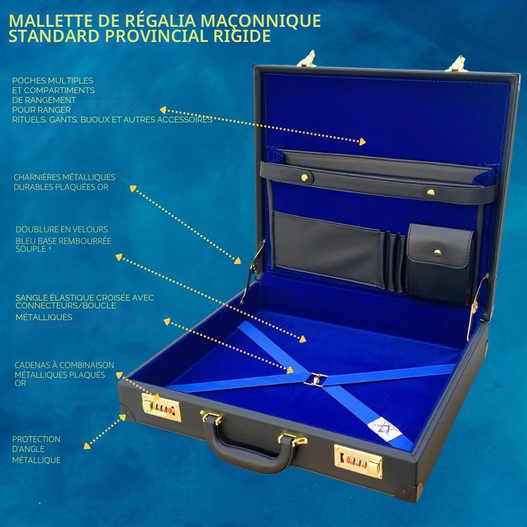 Maçonnique Étui pour tablier standard (provincial)