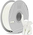 ELEGOO PLA Basic Filament with Reusable Spool White 1kg PLA 3D Filament 1.75mm High Precision, Easy Installation Detachable Spool Compatible with Most 3D Printers