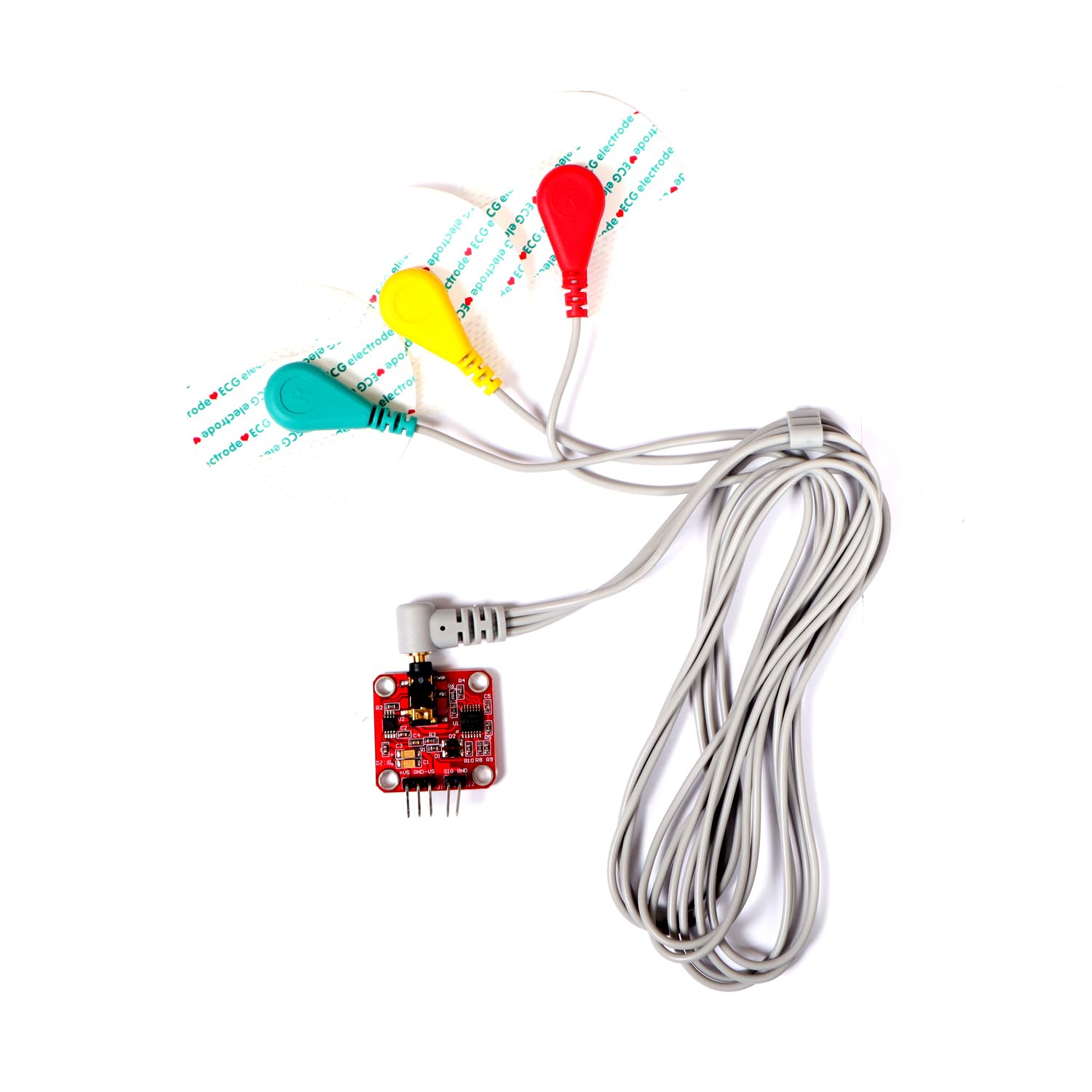 EMG Muscle Sensor Module, for Electromyography Signal Detection, Bioelectric Measurement-picture-11