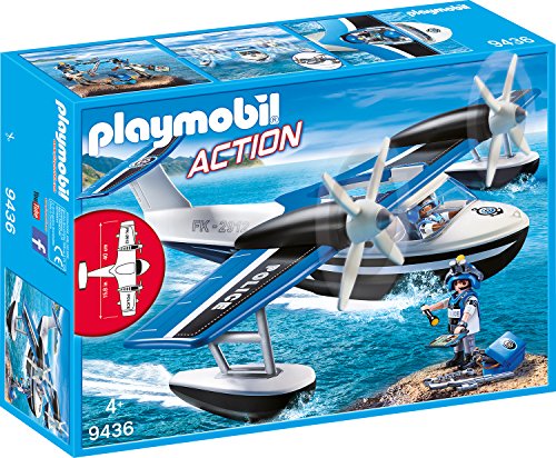Preisvergleich Produktbild PLAYMOBIL City Action 9436 Polizei-Wasserflugzeug, Ab 4 Jahren