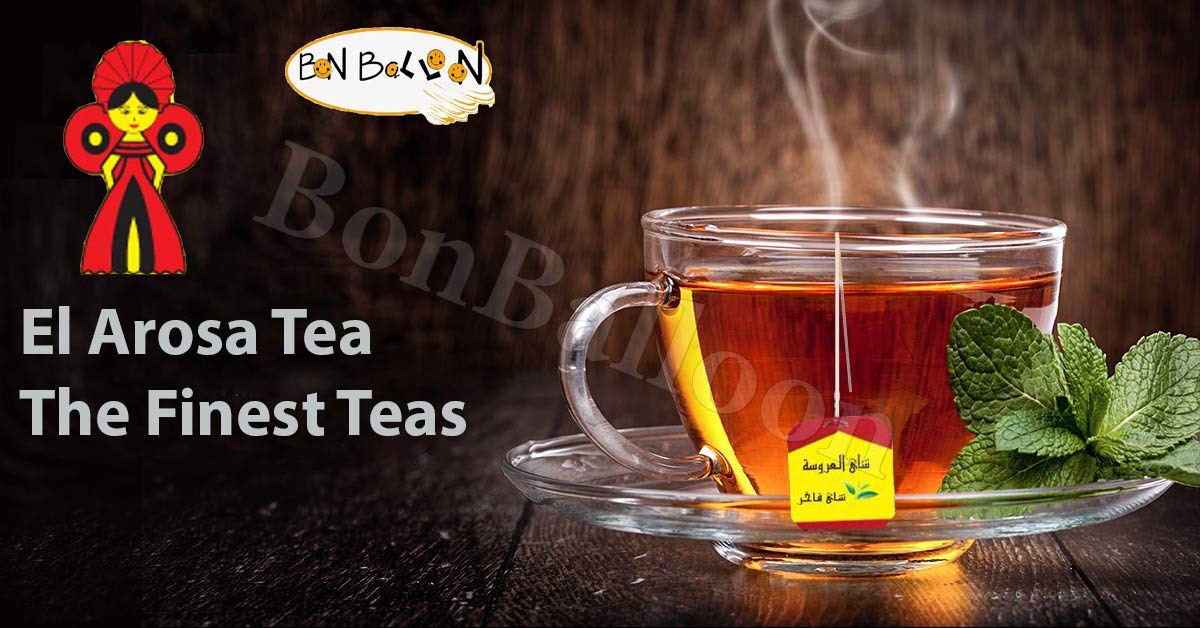 Al Arousa Alarousa Black Tea Bags Teas Indian Kenyan Traditional Egyptian Dust Egypt Arabian Strong Rich Pure Oriental Natural Taste Breakfast (200 Tea Bag) شاى العروسة