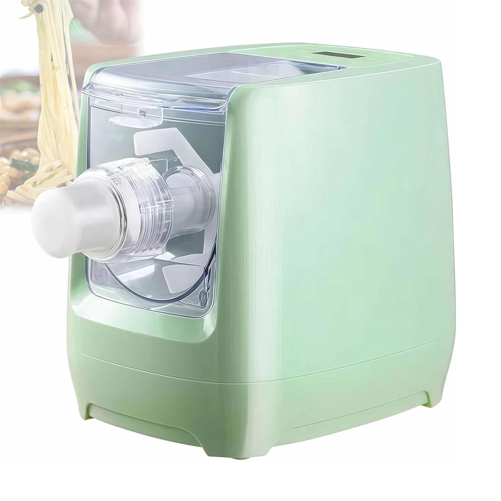 Máquina eléctrica para hacer pasta de 260W, máquina automática para hacer fideos con 13 formas, pantalla LED para espaguetis, fettuccine, lasaña en casa