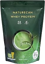 Naturecan Whey Protein (Protein, 0.7 oz (21 g), Diet, Low Sugar, Low Fat (30 Servings, Matcha Flavor)