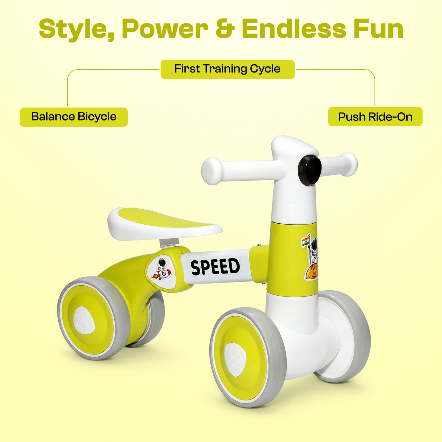 Toyzone Balance Bike: Music & Lights for Kids -3 Toyzone Balance Bike: Music & Lights for Kids -3