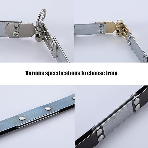 Miniatura 4 de Jinyuanchao 10 marcos flexibles internos de metal, con cierre de beso, monedero, bolsa de costura, bolsa interna de costura, marcos flexibles,