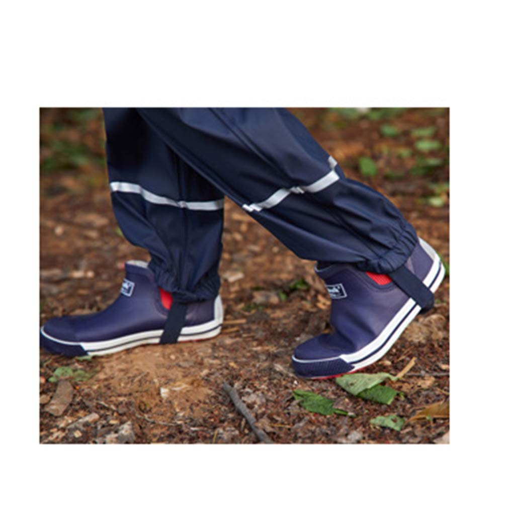 Pantalon Impermeable para Niños Niñas,Unisex Outdoor Pantalón de Agua Impermeable Pantalones de Barro Mono Lluvia 80-140 cm