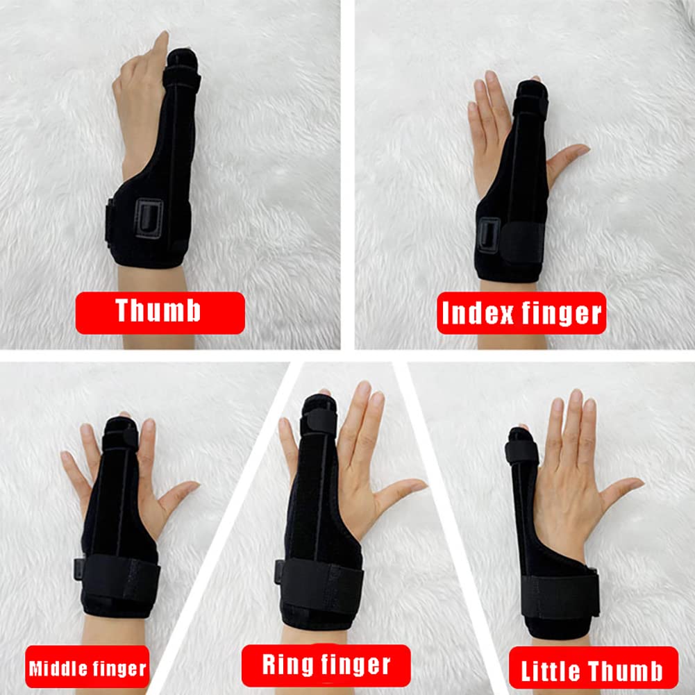 Muñequera eléctrica y pulgar: niveles de calefacción calentados, férula para el pulgar para aliviar el dolor, soporte para esguinces, tensiones y síndrome del túnel carpiano.