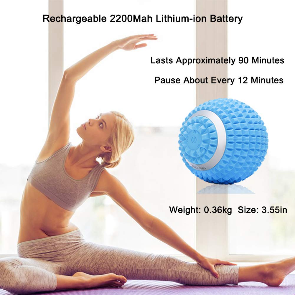 Amazon.com: Electric Vibrating Massage Ball, 4-Speed High-Intensity Fitness Yoga Massage Roller, Relieving Muscle Tension Pain & Pressure Massagers, Rechargeable & Washable Neck/Back/Waist/Foot etc Body Massager : Health & Household Amazon.com: Electric Vibrating Massage Ball, 4-Speed High-Intensity Fitness Yoga Massage Roller, Relieving Muscle Tension Pain & Pressure Massagers, Rechargeable & Washable Neck/Back/Waist/Foot etc Body Massager : Health & Household