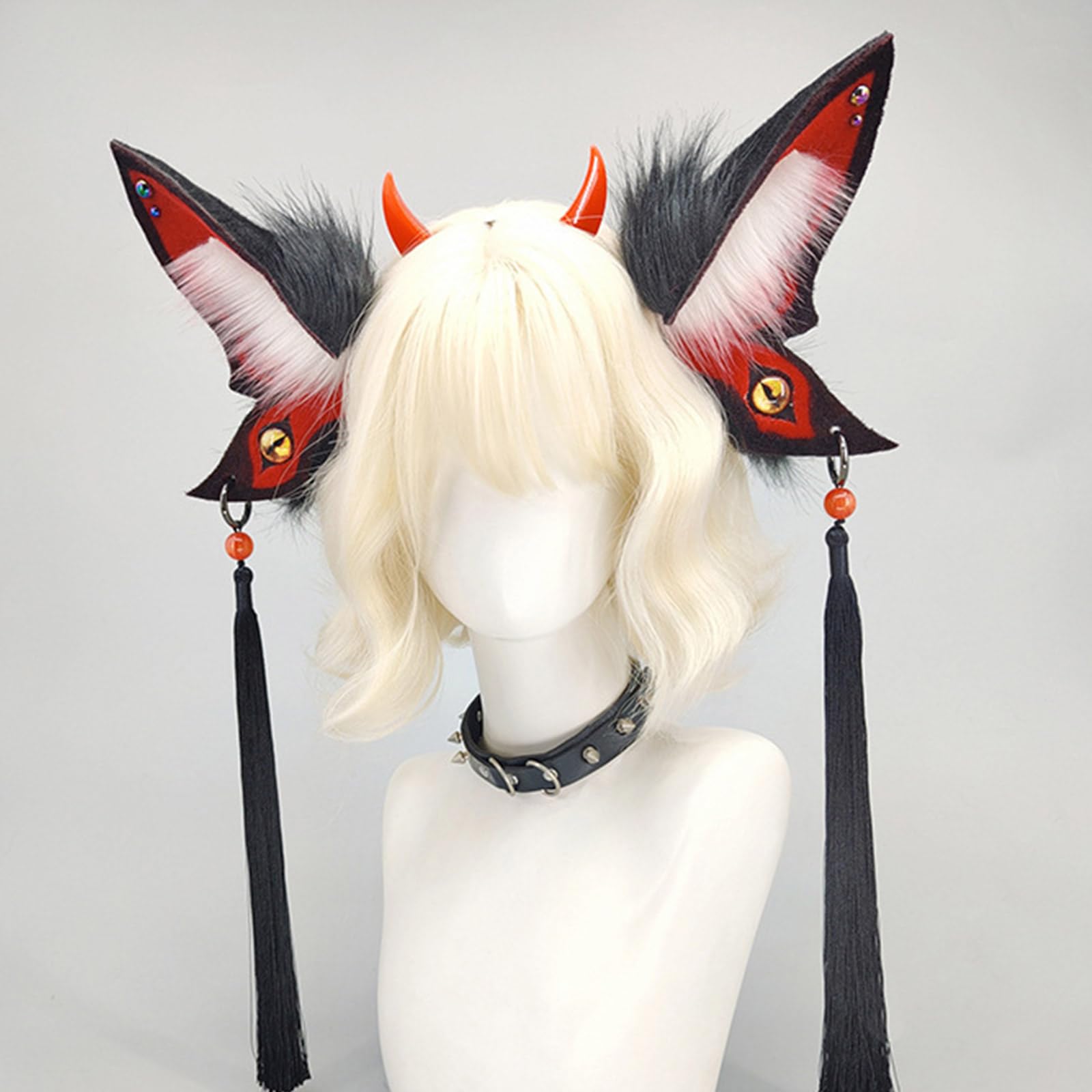 Orejas de animales de dibujos animados, accesorio de disfraz, festival, cosplay, fiesta, diadema, decoración para el pelo para fiestas y celebraciones de vacaciones, accesorios de cosplay