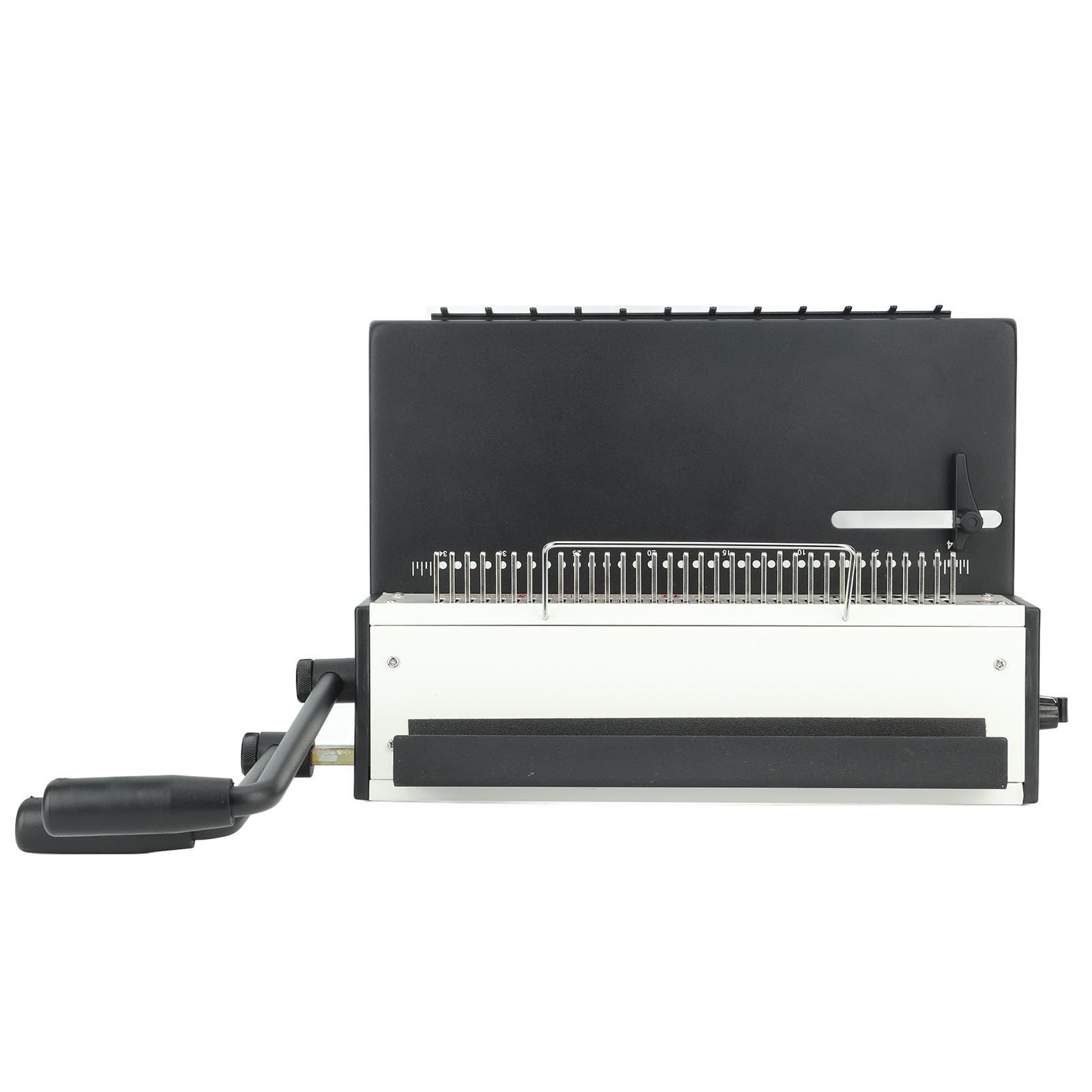 Cocoarm Rilegatrice Manuale Rilegatrice a Spirale Passo 3 a 1 Perforatrice da 34 Fori Capacità di 15 Fogli Rilegatura da 130 Fogli per Documenti A4 A5 Letter Uffici Scuole Case (Foro rotondo)