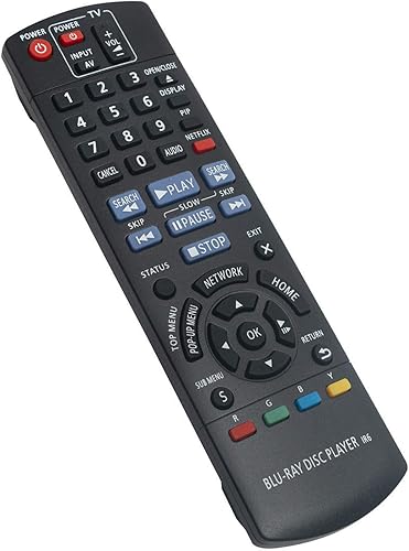 Miniatura 3 de Nuevo IR6 reemplazado remoto para reproductor de discos Blu-Ray Panasonic N2QAYB000575 DMP-BD75 DMP-BD755 DMP-BD755P DMP-BD75P DMP-BD75PC DMP-MST60