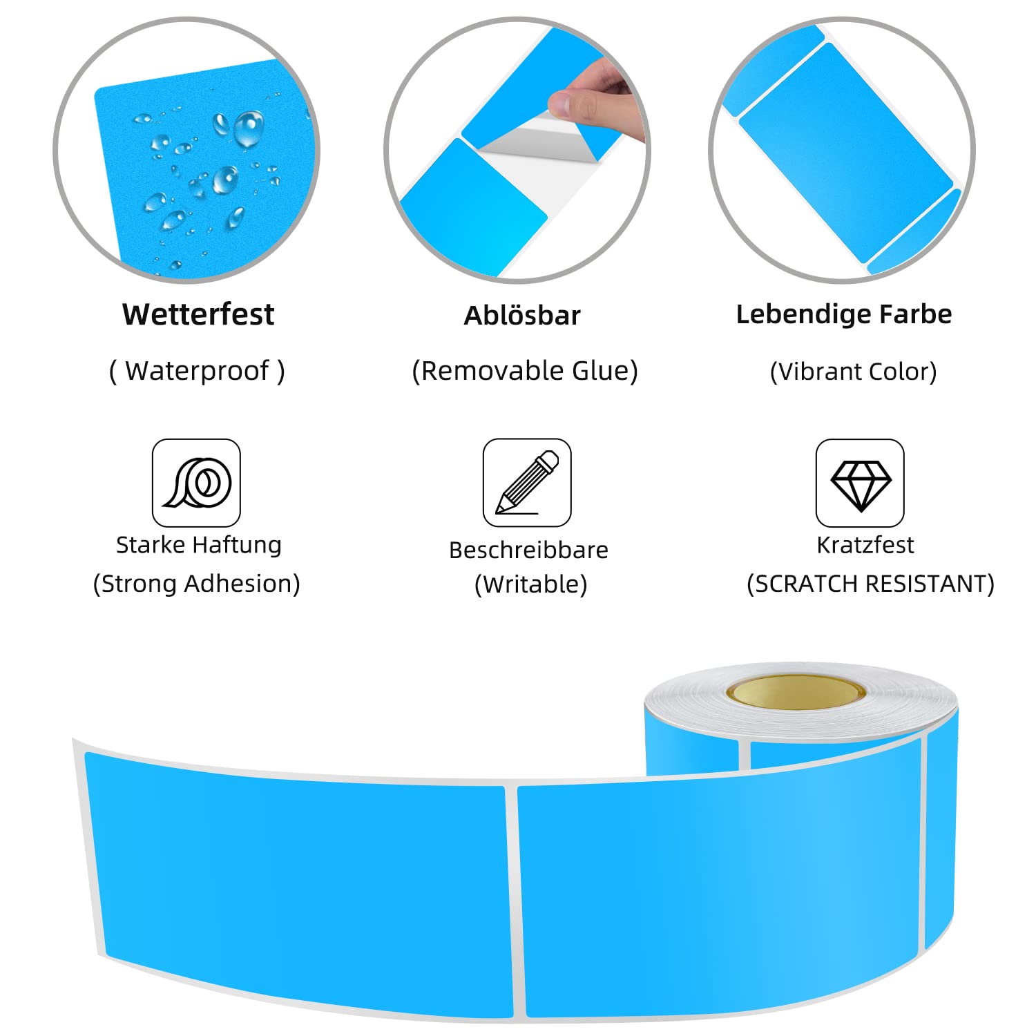Etichette Rimovibili Avery 25 Fogli A4 - 189 Etichette 25x10mm Per Laser E Inkjet - Foto 7