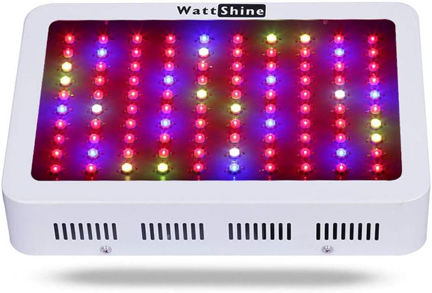300W Led Grow Light,Full Spectrum DWC Hydroponic Grow Lights System,Strong Penetration Indoor Garden Greenhouse Led Plant Lights, Large Footprint Growing Lights for Indoor Plants Veg and Flower