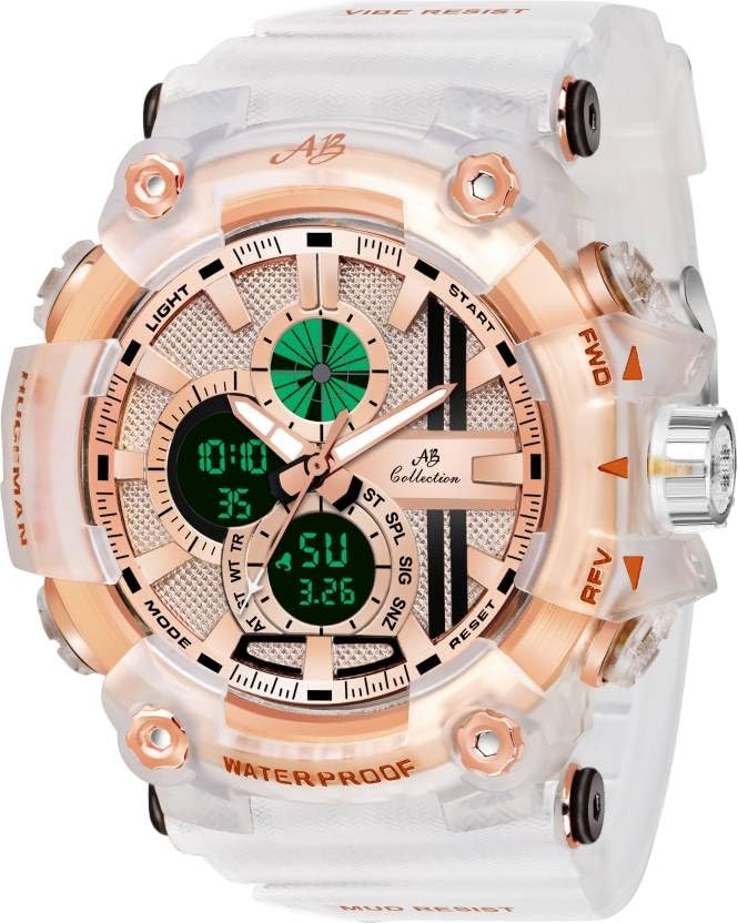 AB Collection A Digital Watch Shockproof Multi-Functional Automatic Digital Watch, 1801 Scratch & Shock Resistant Digital Watch for Mens, Kids, Boys (Rose Gold) (B0CCS2F9QV) Amazon Price History, Amazon Price Tracker