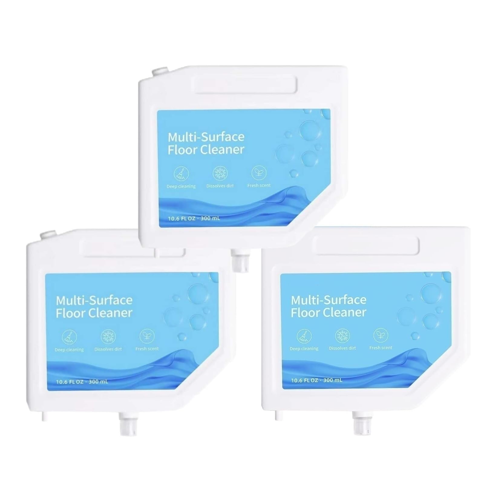Spezialreinigungslösung for Böden mit mehreren Oberflächen, 300ml, kompatibel mit Dreame L10s Ultra S10 S10 PRO S10 Plus, Allzweck-Bodenreiniger(300mlx3)