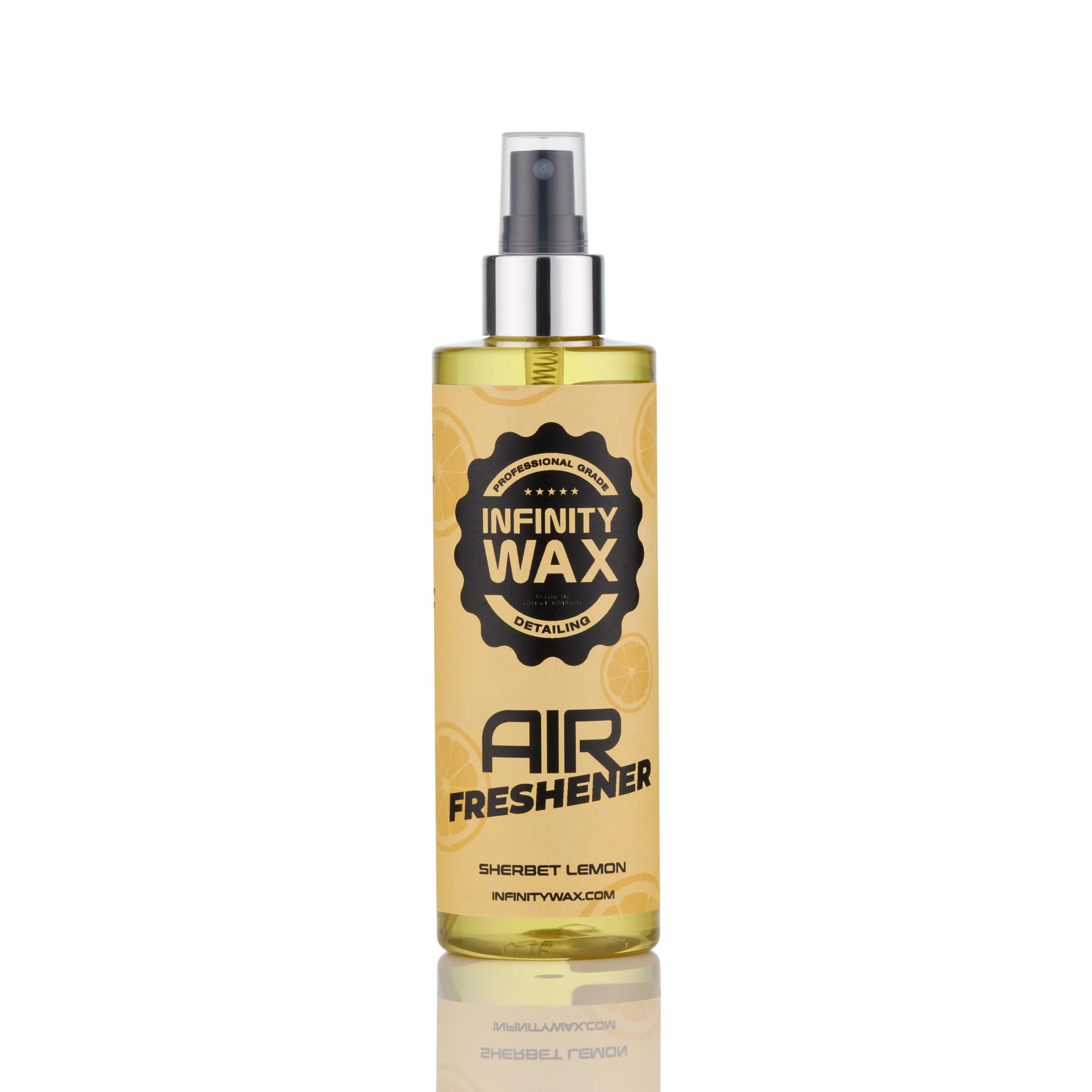 Infinity Wax - Sherbet Lemon Fragrance Scent Car Air Freshener Mist Spray 250ml