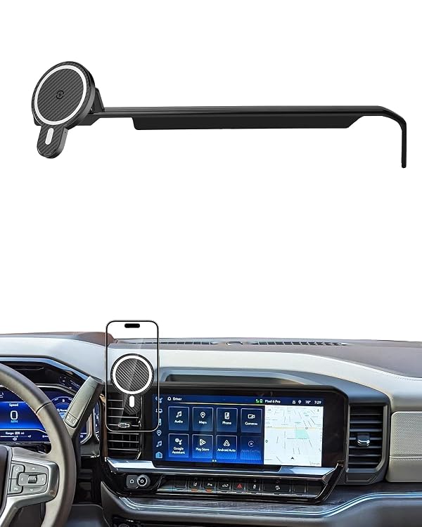 PZK Car Phone Holder for 2022-2026 Chevy Silverado/GMC Sierra 13.4'' Screen by PZK - Used condition - US$28.99