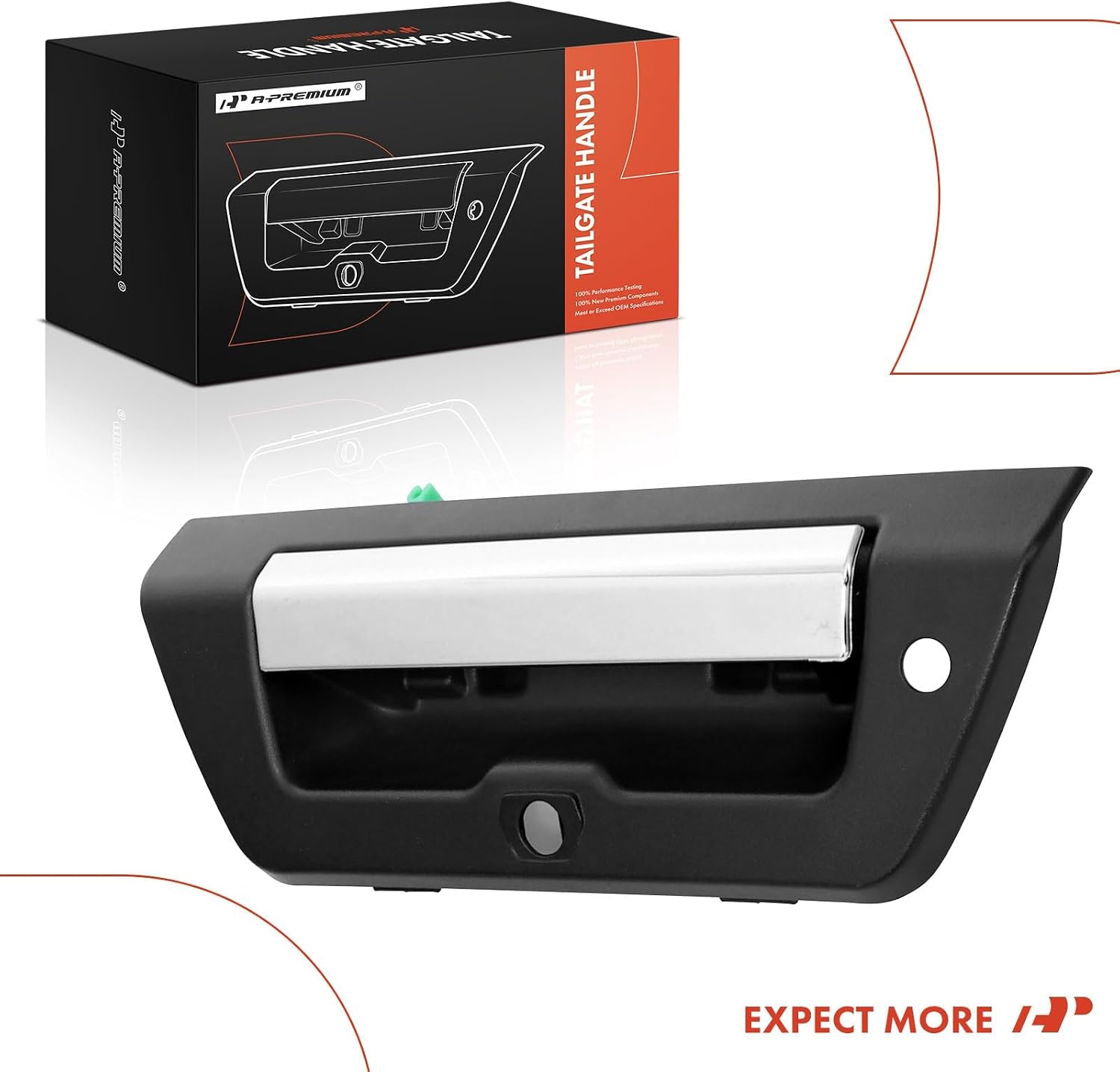 A-Premium Tailgate Handle (Manual Type) w/Camera Hole and Lamp Hole