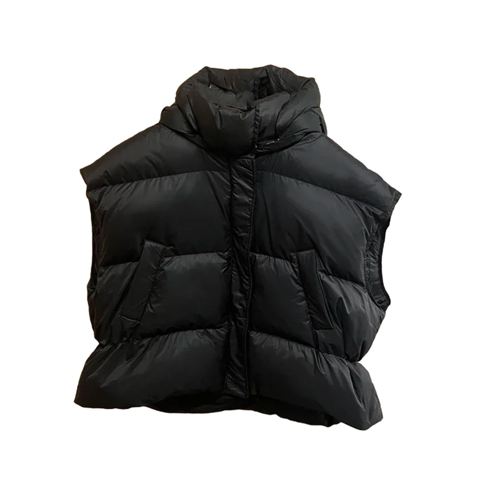 Manteau en duvet de canard chaud et épais avec gilet matelassé modulable