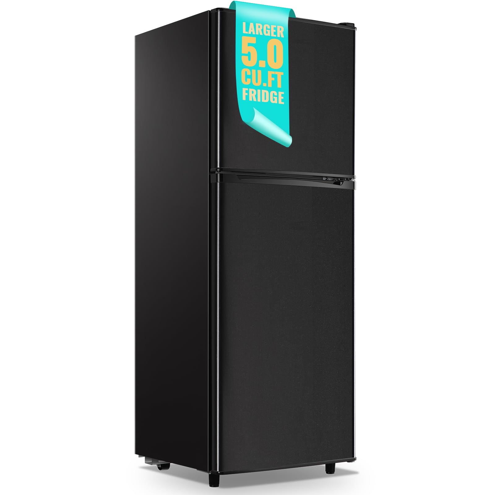 WANAI 5.0 Cu.Ft Double Door Refrigerator
