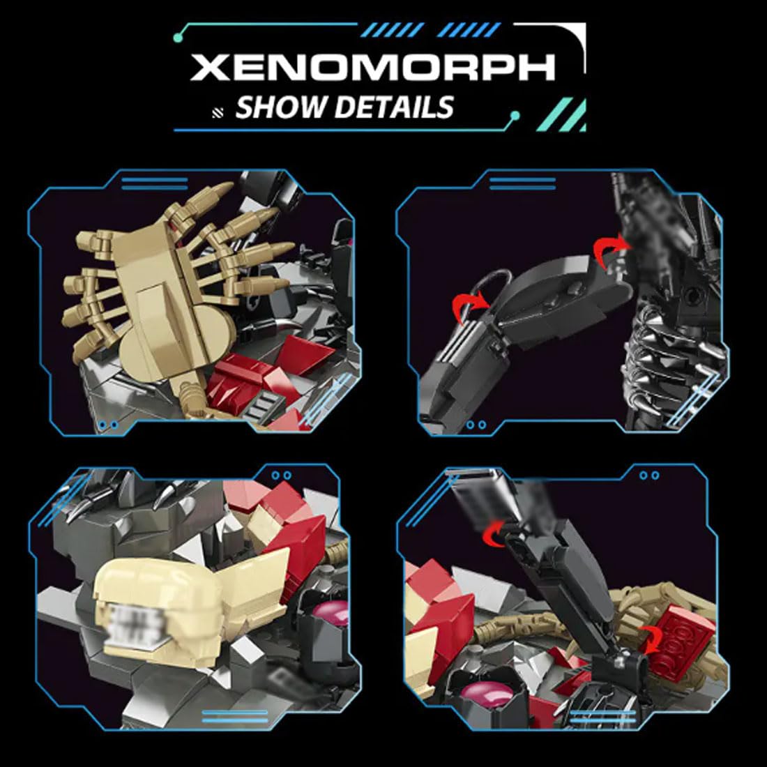 Étoiles de bagarre | Blocs de construction de figurines d'action Mecha