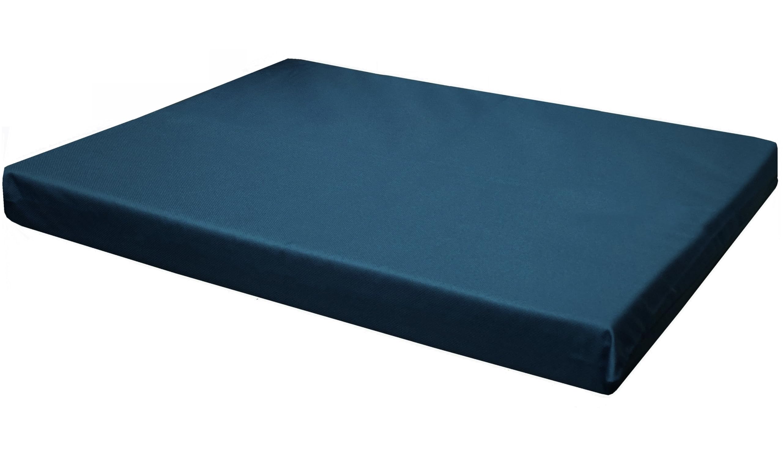 Dogbed4lessWaterproof External Replacement Cover for 35x22x3 Inches Dog Bed, Pacific Blue